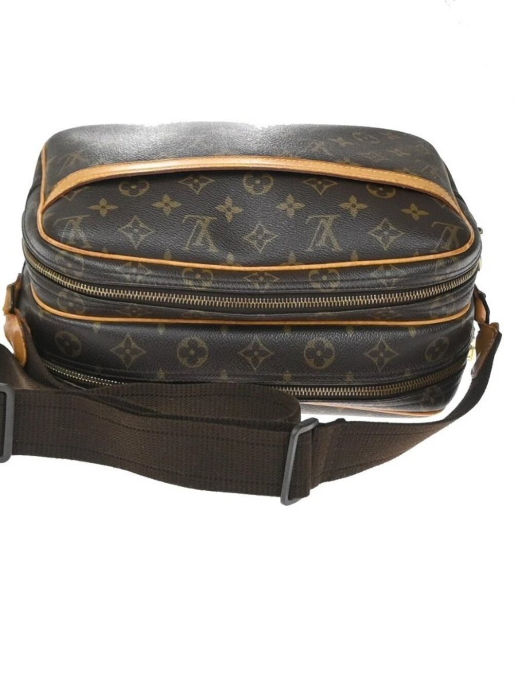 LOUIS VUITTON Reporter PM Crossbody Shoulder Bag Monogram Leather - Picture 5 of 15